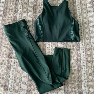 COPY - Athletes Conscious Crop and 7/8 Set